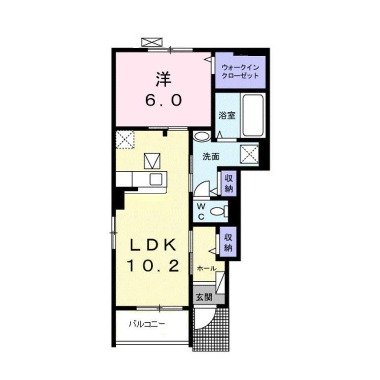 中村家 RONDEN 101の間取り図