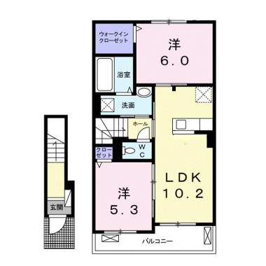 中村家 RONDEN 203の間取り図