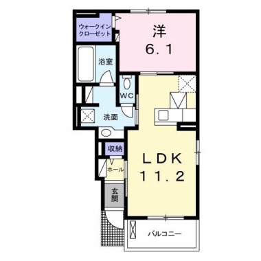 プリマヴェーラ’20 II 102の間取り図