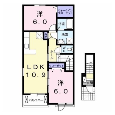 マーヴェラス G 201の間取り図