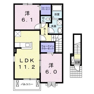 マーヴェラス H 201の間取り図