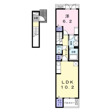 コンコード 202の間取り図
