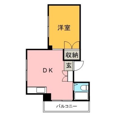 A VIEW(アビュー) 201の間取り図