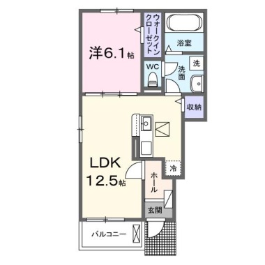 グラン・シエル 101の間取り図
