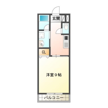 グランドパイン 205の間取り図