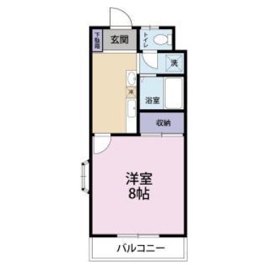 さくらハイツ 305の間取り図