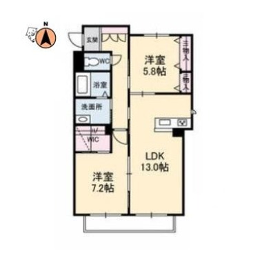 ステーブル・レジデンス 301の間取り図