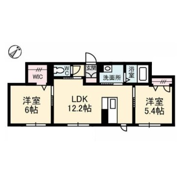 ローレルTAKU 102の間取り図