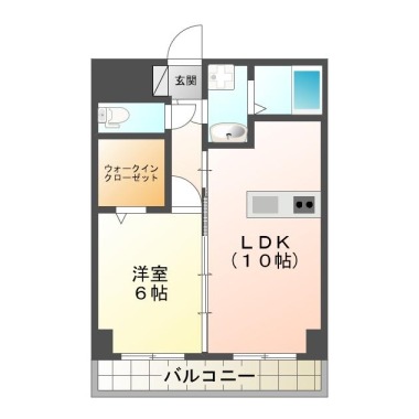 グランドパインドゥ 102の間取り図