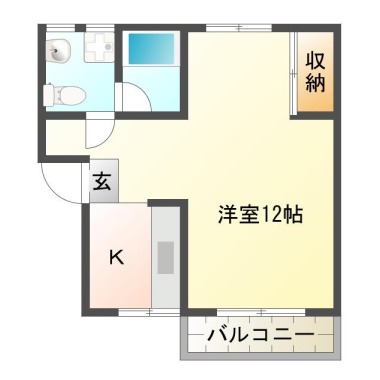 庄町 マンション 1R 113の間取り図