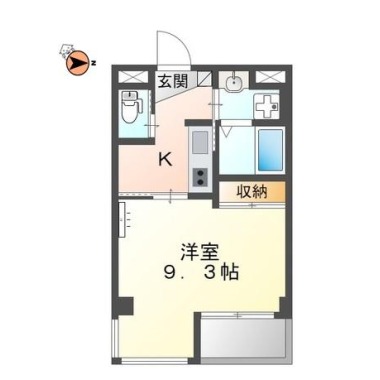 キアーズ II 506の間取り図