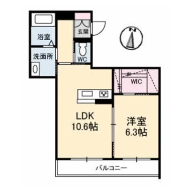 ステーブル・レジデンス 202の間取り図