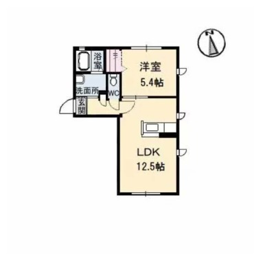 シャーメゾンラフィーネ 三番館 108の間取り図