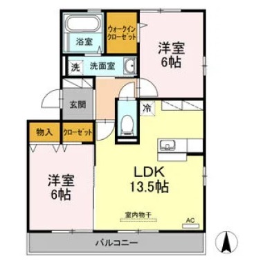 プラザ・エミネンス 301の間取り図