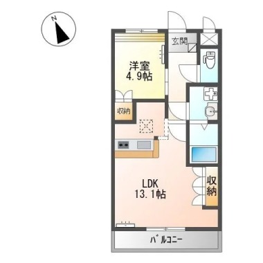 グランチェスタ 102の間取り図