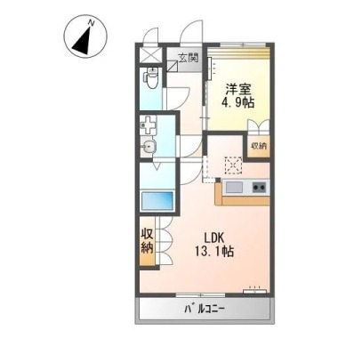 グランチェスタ 106の間取り図