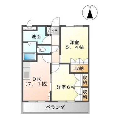 サンシャイン・コーダ 102の間取り図