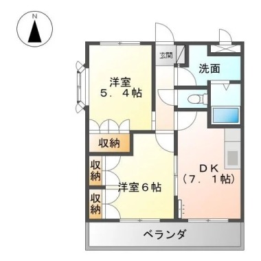 サンシャイン・コーダ 103の間取り図
