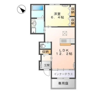 サニーコート 102の間取り図