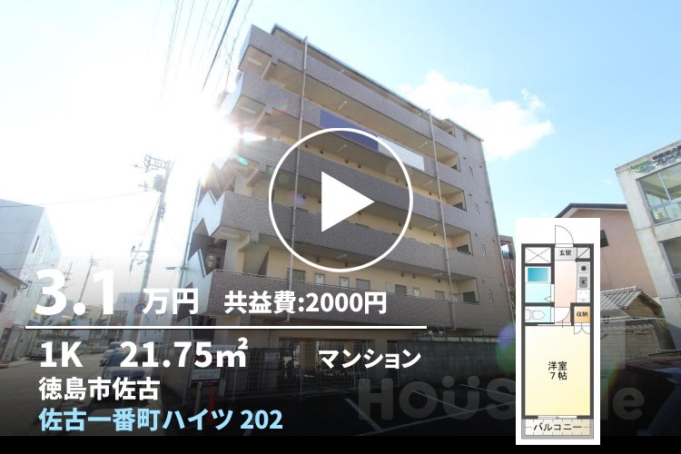佐古一番町ハイツ 202