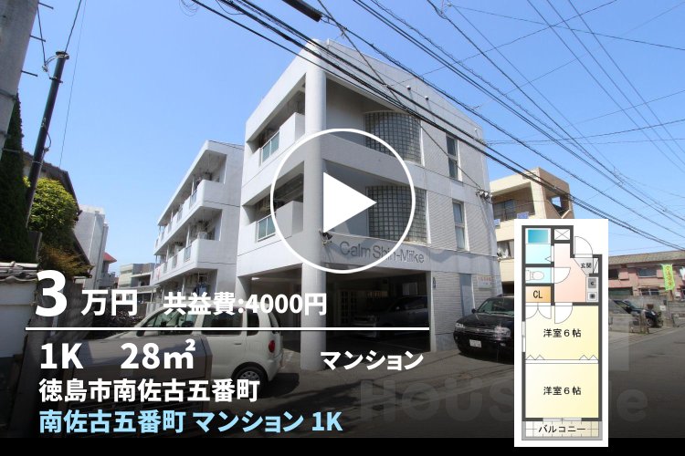 南佐古五番町 マンション 1K 207