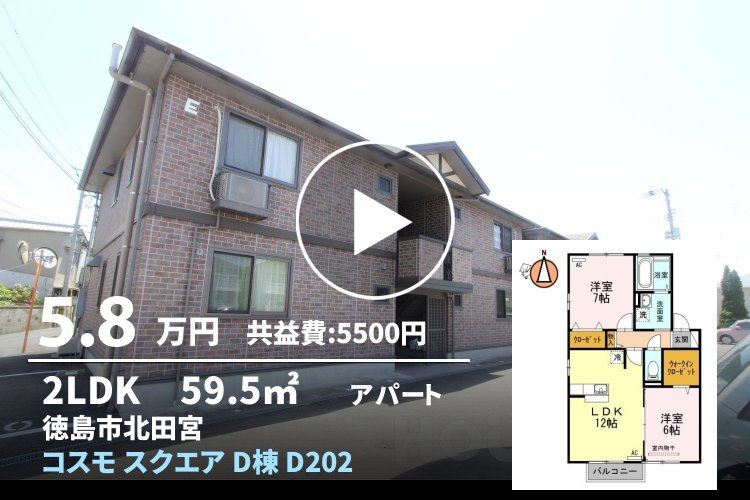 コスモ スクエア D棟 D202