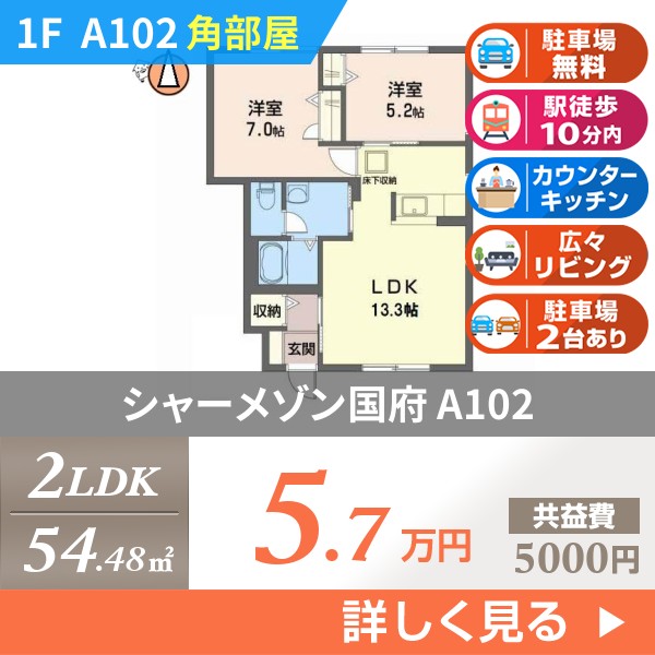シャーメゾン国府 a102