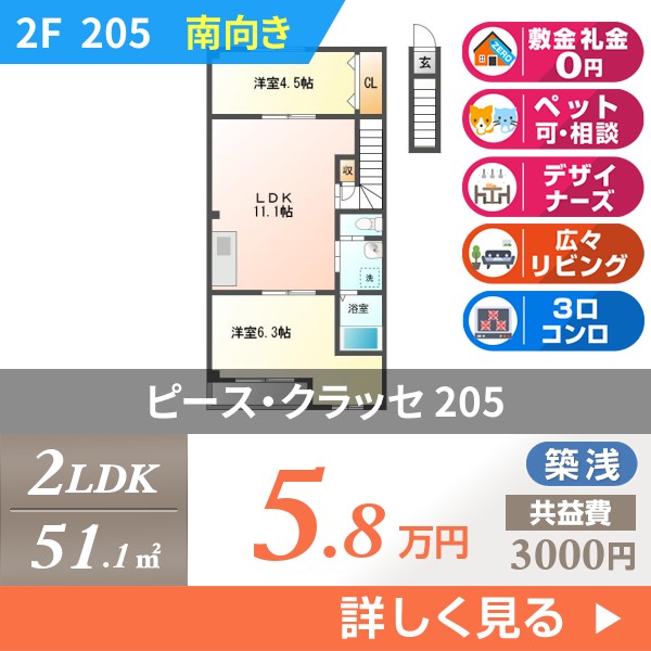 ピース・クラッセ 205