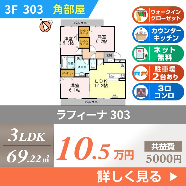 ラフィーナ 303