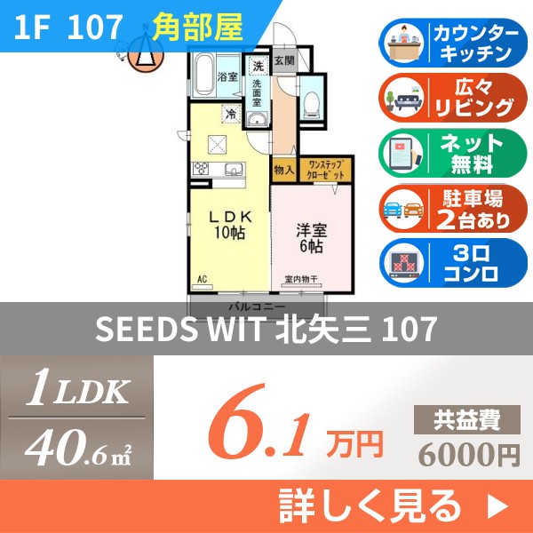 SEEDS WIT 北矢三 107
