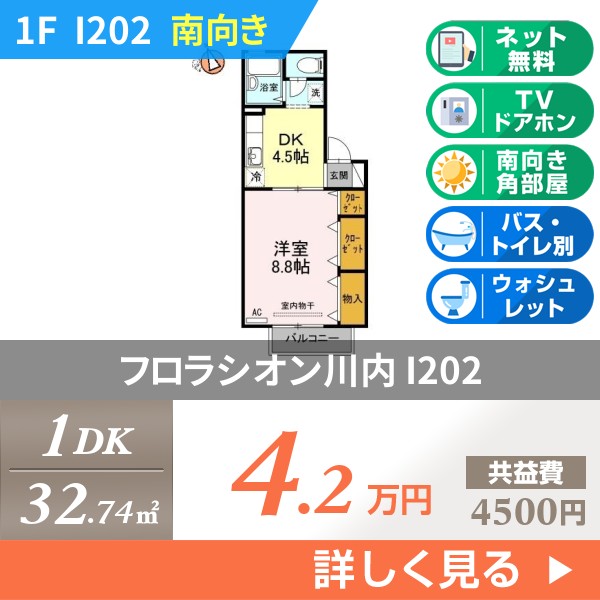 フロラシオン川内 i202