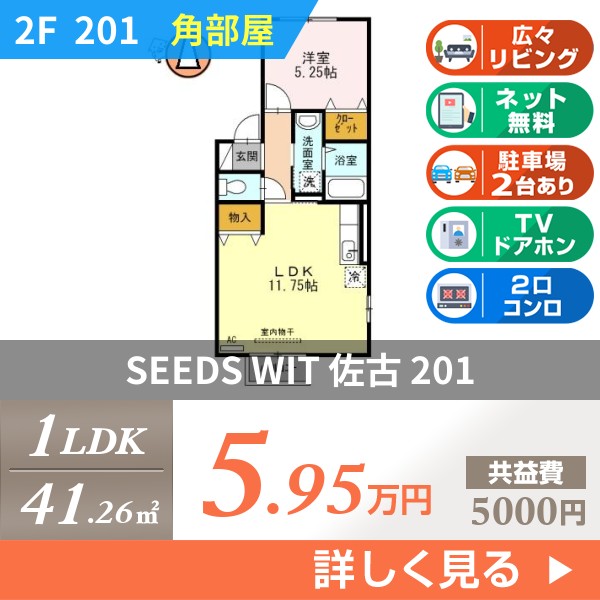 SEEDS WIT 佐古 201