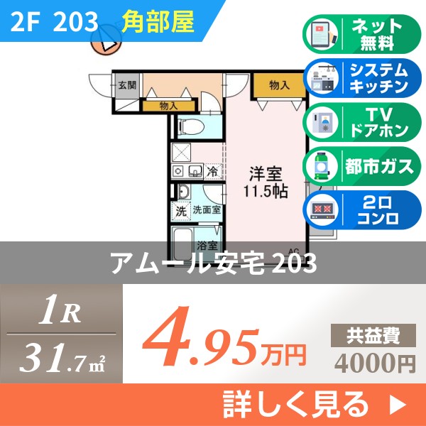アムール安宅 203