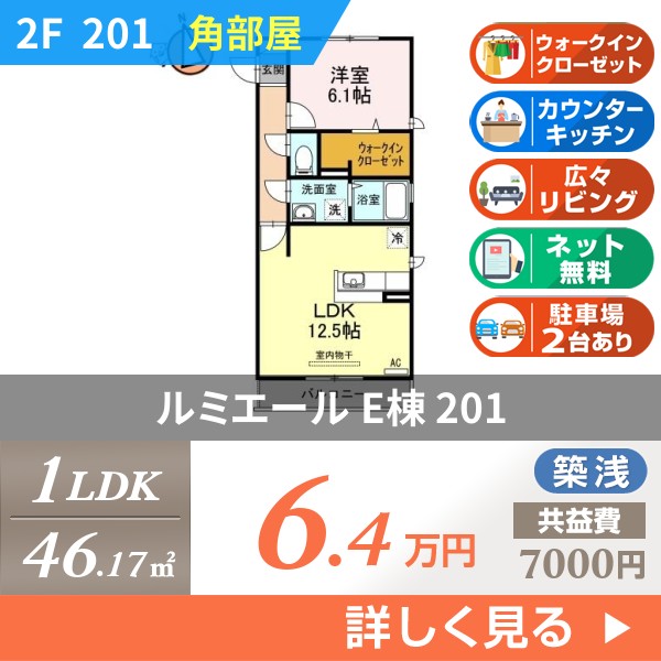ルミエール E棟 201