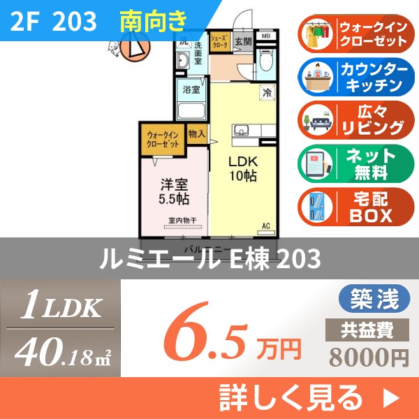 ルミエール E棟 203