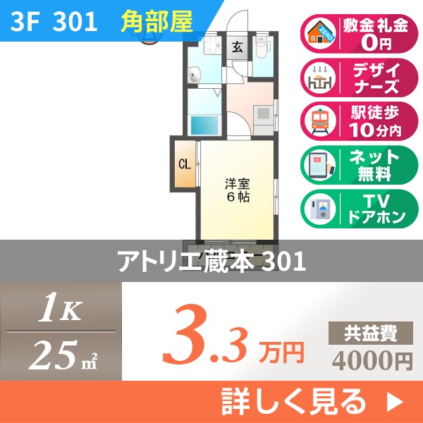 アトリエ蔵本 301