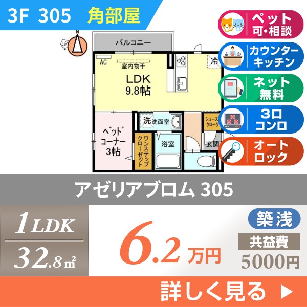 アゼリアブロム 305