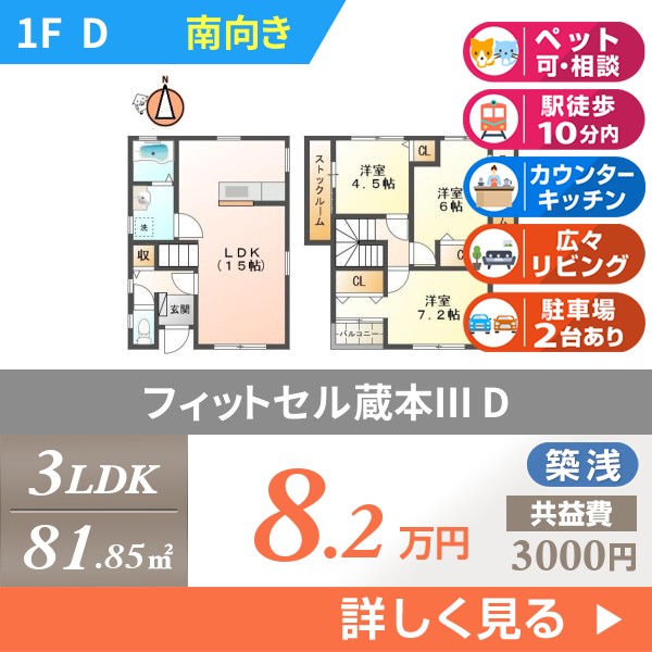 フィットセル蔵本III d