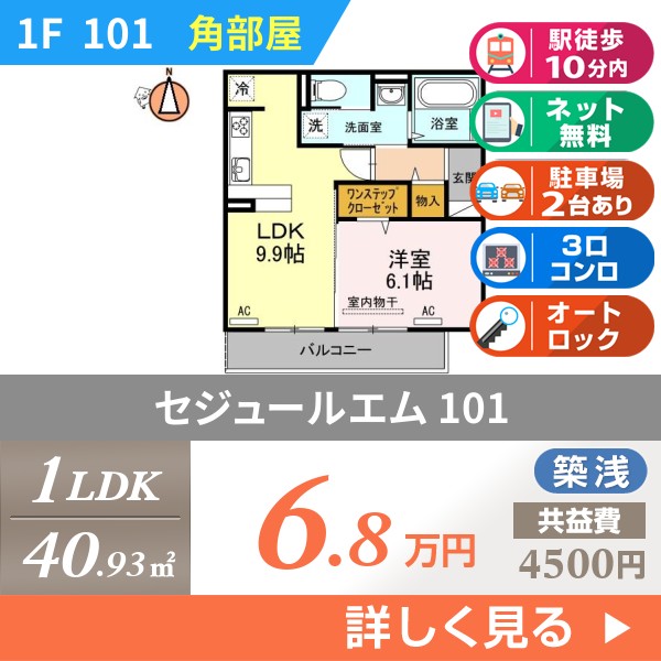 セジュールエム 101