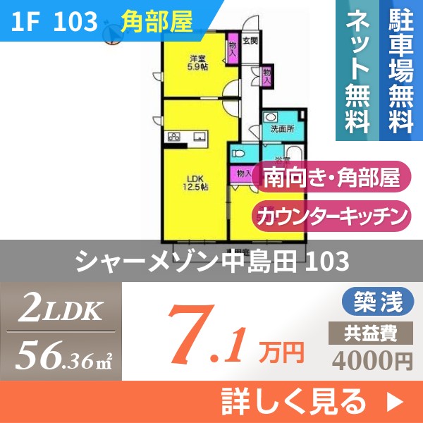 シャーメゾン中島田 103