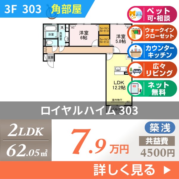 ロイヤルハイム 303