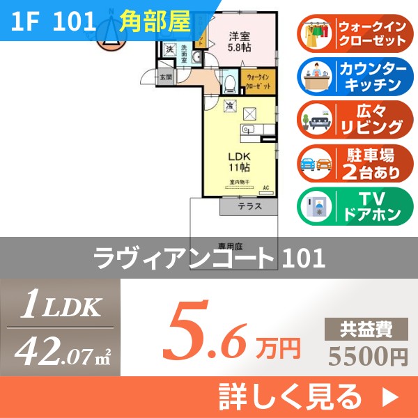 ラヴィアンコート 101