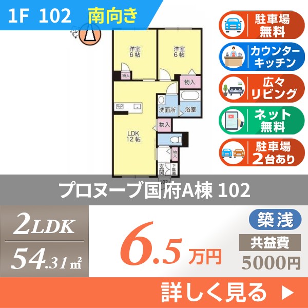 プロヌーブ国府A棟 102