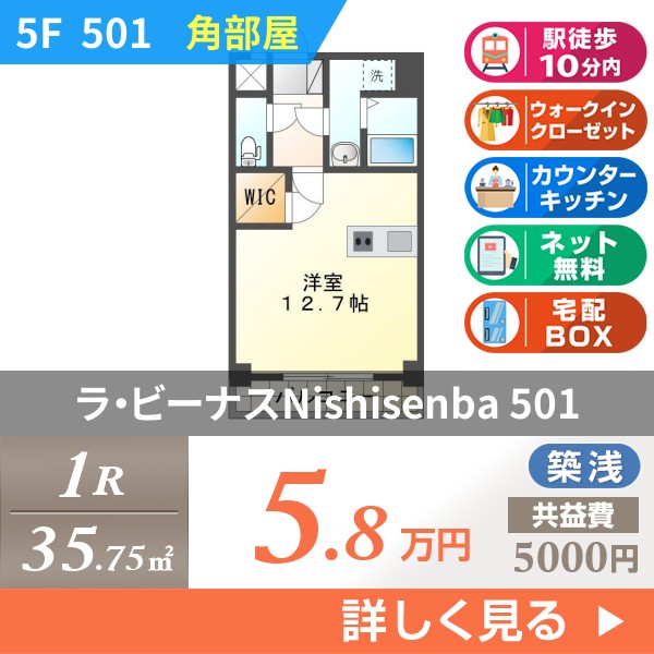 ラ・ビーナスNishisenba 501