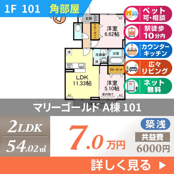 マリーゴールド A棟 101