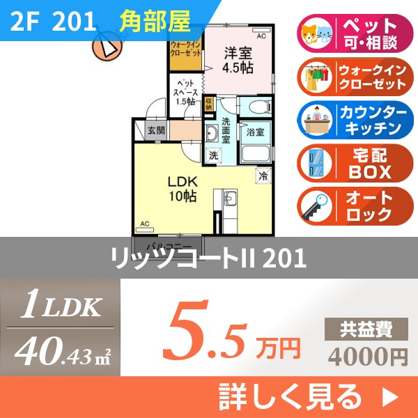 リッツコートII 201