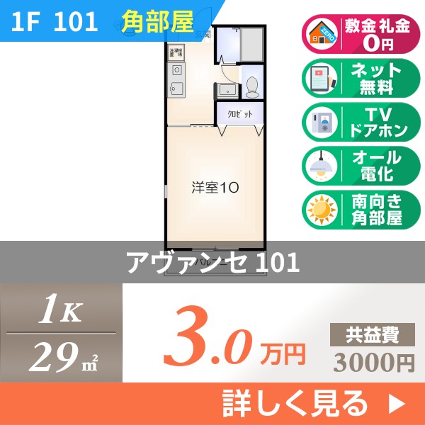 アヴァンセ 101