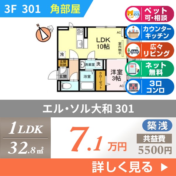 エル・ソル大和 301