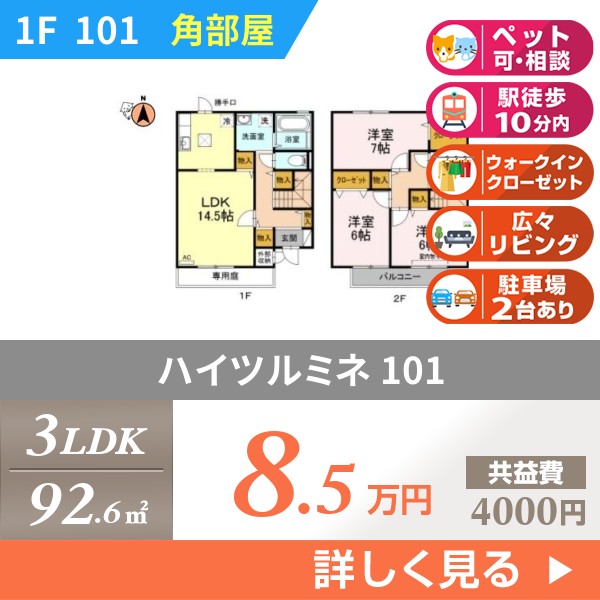 ハイツルミネ 101