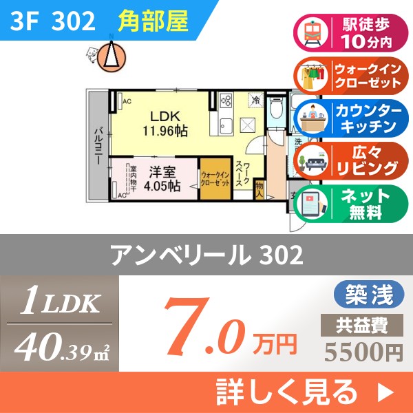 アンベリール 302